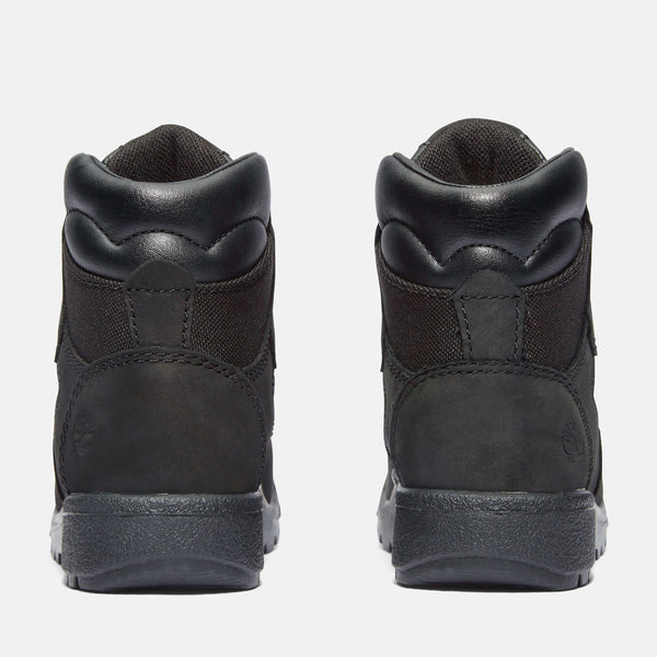 [TB044890001] Toddlers Timberland 6 INCH FIELD BOOT 'BLACK NUBUCK'