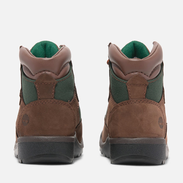 [TB044892214] Toddlers Timberland 6 INCH FIELD BOOT 'MEDIUM BROWN OLIVE'