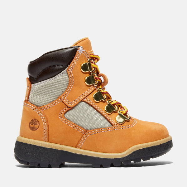 [TB044893231] Toddlers Timberland 6 INCH FIELD BOOT 'WHEAT'