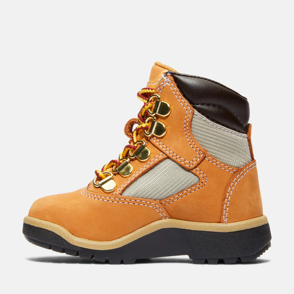 [TB044893231] Toddlers Timberland 6 INCH FIELD BOOT 'WHEAT'