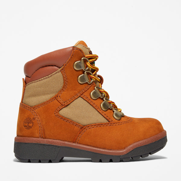[TB044896210] Toddlers Timberland 6 INCH FIELD BOOT 'SESAME'