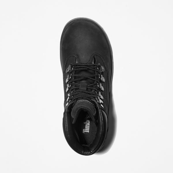 [TB044990001] Grade School Timberland 6 INCH FIELD BOOT JUNIOR 'BLACK'