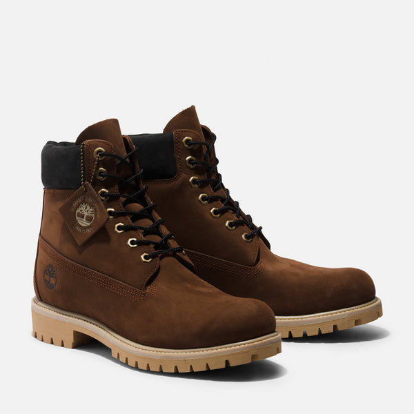 [TB0A62KN968] MENS TIMBERLAND 6 INCH PREMIUM BOOT 'DARK BROWN'