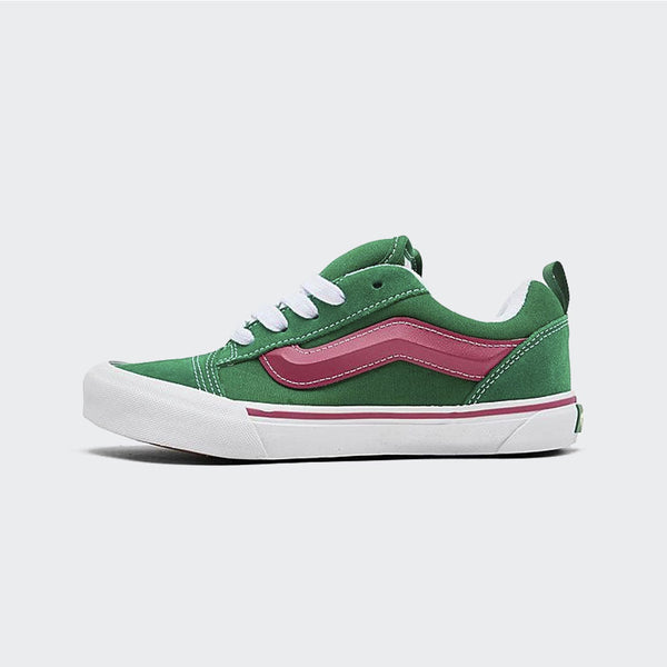 [VN000D2TBOC] YOUTH VANS KNU SKOOL - GREEN/PINK
