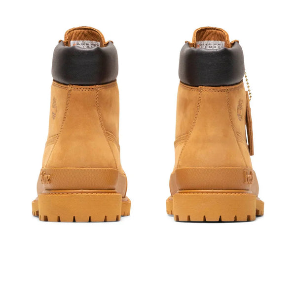 [TB0A5ZQQ231] Womens Timberland 6" Waterproof Boot 'Premium Bee Line Rubber Toe WP Wheat Nubuck'
