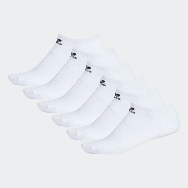 [CI9858] UNISEX ADIDAS TREFOIL 6 PACK NO SHOW SOCKS