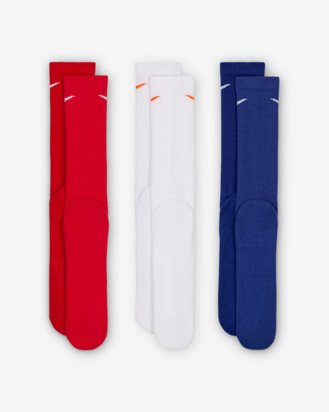 [SX6888-996] MENS NIKE EVERYDAY PLUS CUSHIONED TRAINING CREW SOCKS (3 PAIRS)