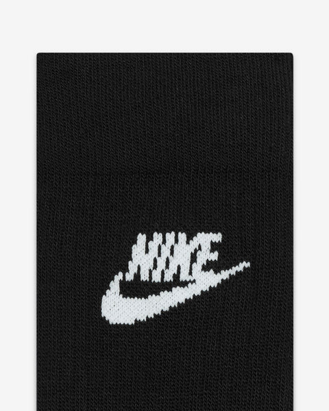 [DX5025-010] MENS NIKE SPORTSWEAR EVERYDAY ESSENTIAL CREW SOCKS 3 PAIRS