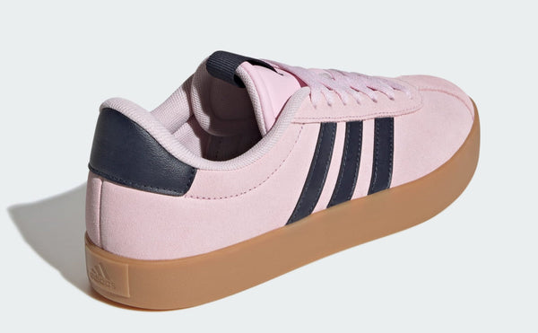 [JP7629] Womens Adidas VL COURT 3.0 'CLEAR PINK LEGEND INK GUM'
