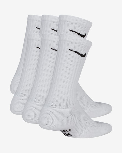 [SX6910-100] YOUTH NIKE PERFORMANCE CUSHIONED TRAINING CREW SOCKS