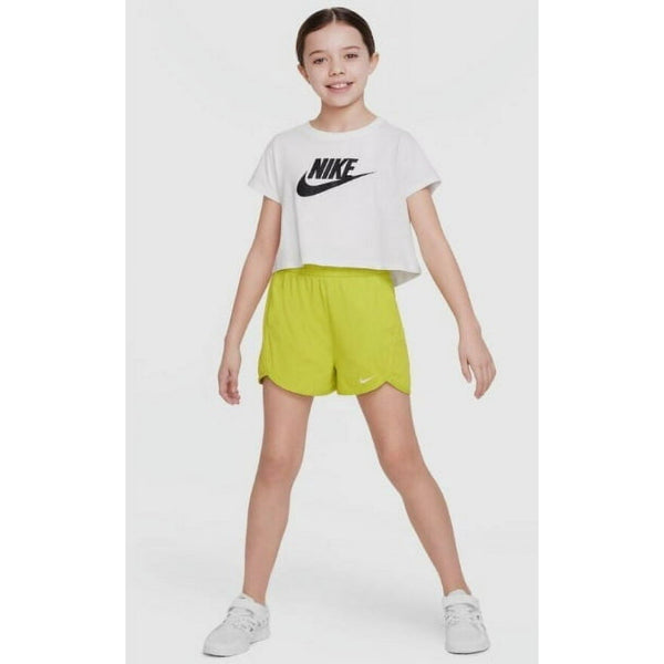 [DX4965-308] YOUTH GIRLS NIKE DRI-FIT BREEZY 5" HIGH-WAISTED TRAINING SHORTS