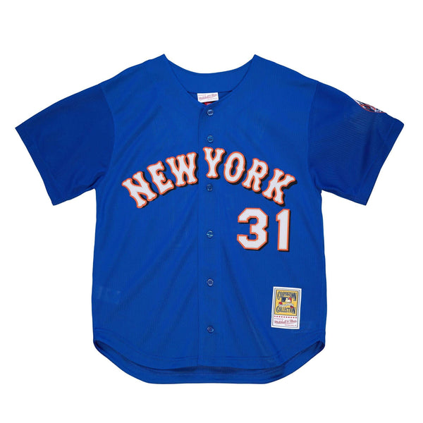 MITCHELL & NESS MLB AUTHENTIC BATTING PRACTICE JERSEY - NY METS 1999 MIKE PIAZZA
