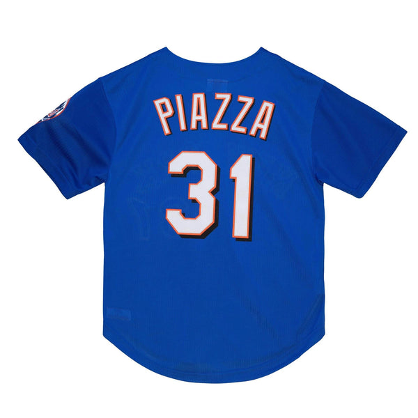 MITCHELL & NESS MLB AUTHENTIC BATTING PRACTICE JERSEY - NY METS 1999 MIKE PIAZZA