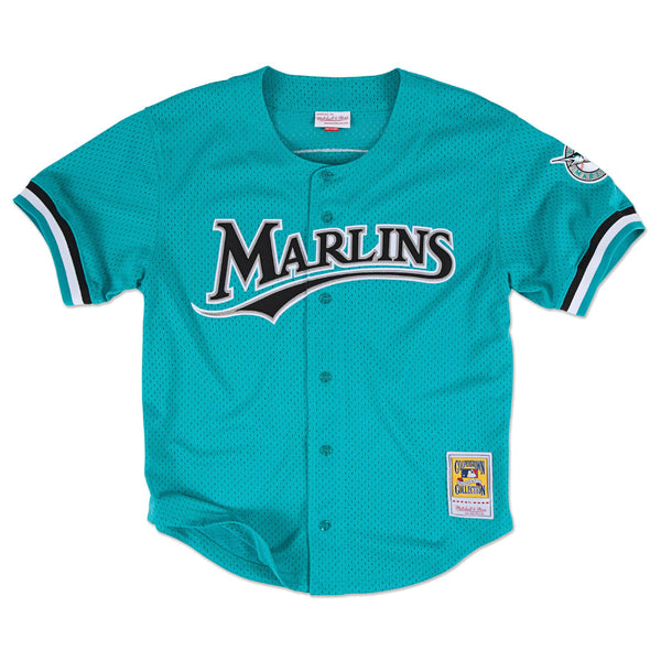 Mens Mitchell & Ness MLB BP JERSEY MARLINS 1995 ANDRE DAWSON