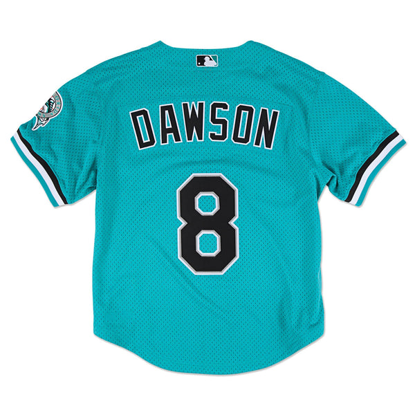 Mens Mitchell & Ness MLB BP JERSEY MARLINS 1995 ANDRE DAWSON