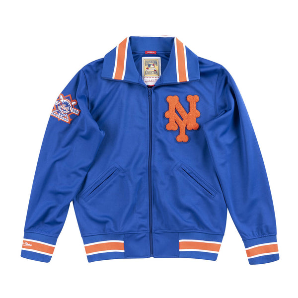Mens Mitchell & Ness MLB BP JACKET METS 86