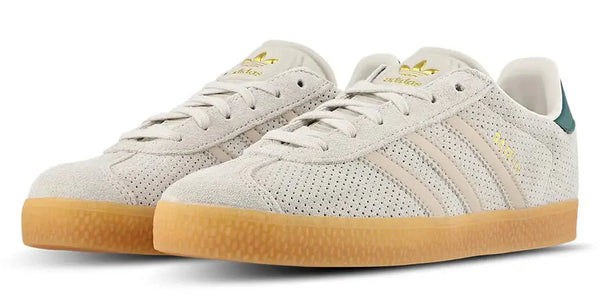 [IF7156] GRADE SCHOOL ADIDAS GAZELLE 'WONDER BEIGE GREEN (GS)'