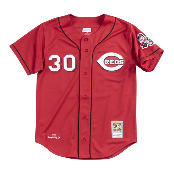 [AJY1GS18406-CRESCAR05KGJ] Mens Mitchell & Ness MLB Alternate Jersey Cincinnati Reds 05 Ken Griffey Jr - sneakAR