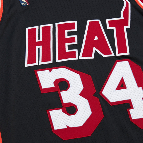 MENS MITCHELL & NESS DARK HWC JERSEY HEAT 2013 RAY ALLEN