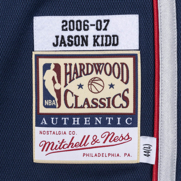 MENS MITCHELL & NESS AUTHENTIC JERSEY NETS 2006 JASON KIDD