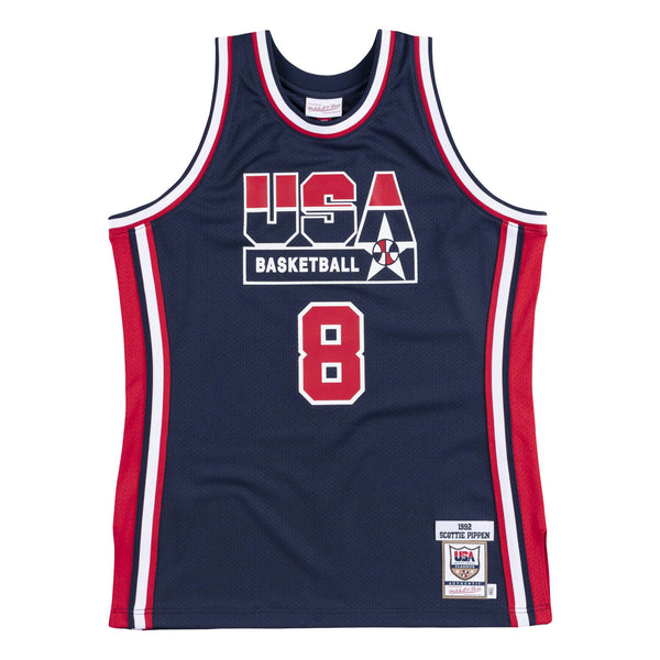 MENS MITCHELL & NESS TEAM USA 92 SCOTTIE PIPPEN