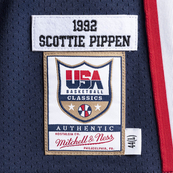 MENS MITCHELL & NESS TEAM USA 92 SCOTTIE PIPPEN