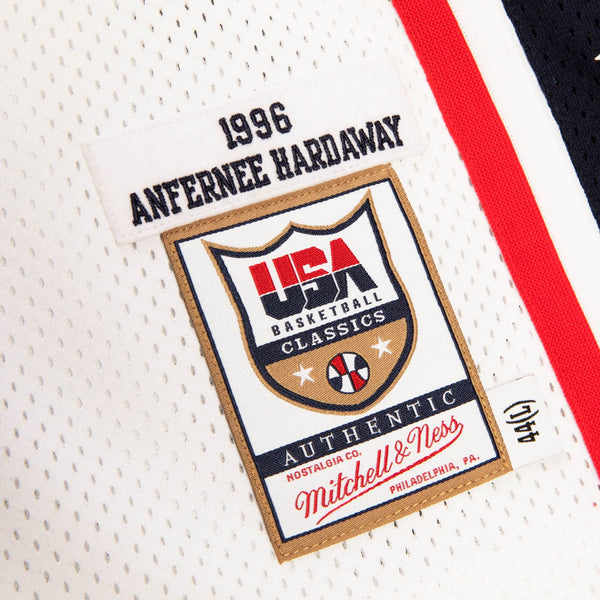 MENS MITCHELL & NESS AUTHENTIC JERSEY USA 1996 PENNY HARDAWAY