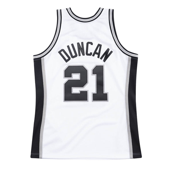 MENS MITCHELL & NESS AUTHENTIC HOME FINALS JERSEY SPURS 1998 TIM DUNCAN
