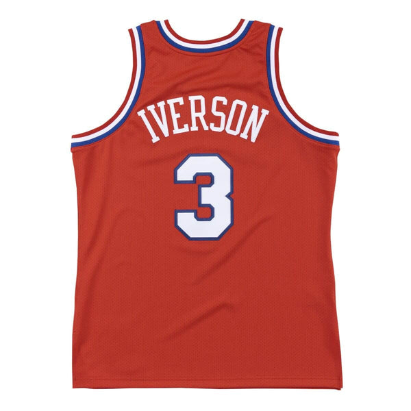 MENS MITCHELL & NESS AUTHENTIC JERSEY 76ERS 02-03 ALLEN IVERSON