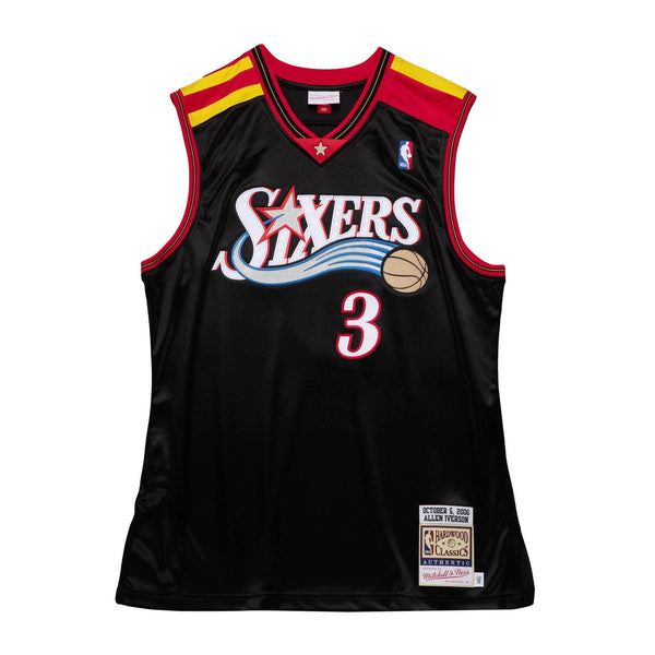 MENS MITCHELL & NESS AUTHENTIC JERSEY 76ERS 2006 ALLEN IVERSON