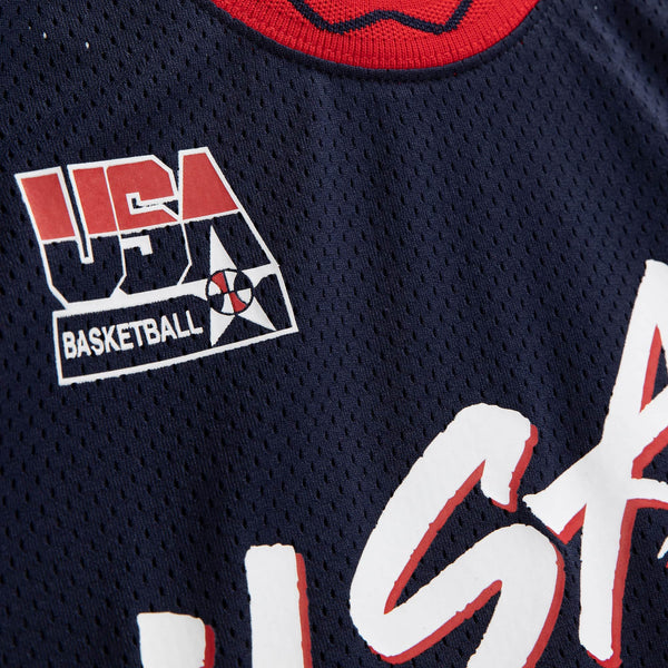 MENS MITCHELL & NESS AUTHENTIC JERSEY USA 1996 SHAQUILLE O'NEAL