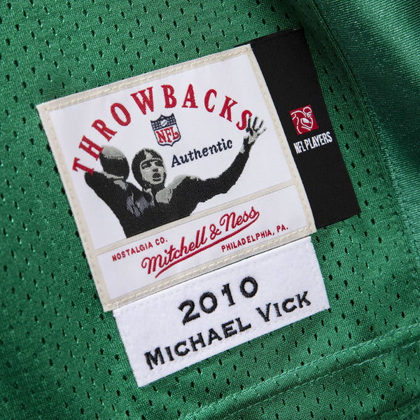 Mens Mitchell & Ness NFL AUTHENTIC JERSEY EAGLES 2010 MICHAEL VICK