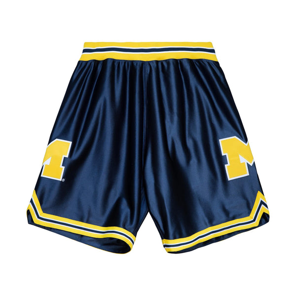 Mens Mitchell & Ness NCAA DARK SHORTS MICHIGAN 1991