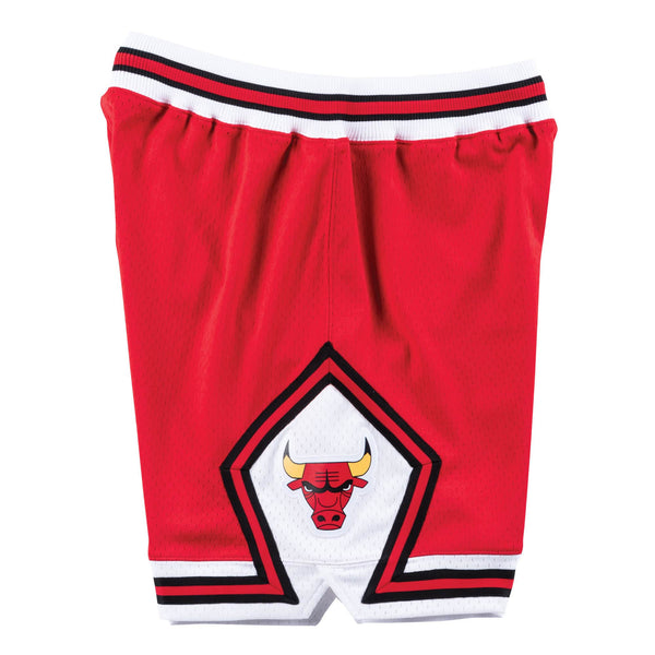 Mens Mitchell & Ness NBA AUTHENTIC ROAD SHORTS BULLS 75-76