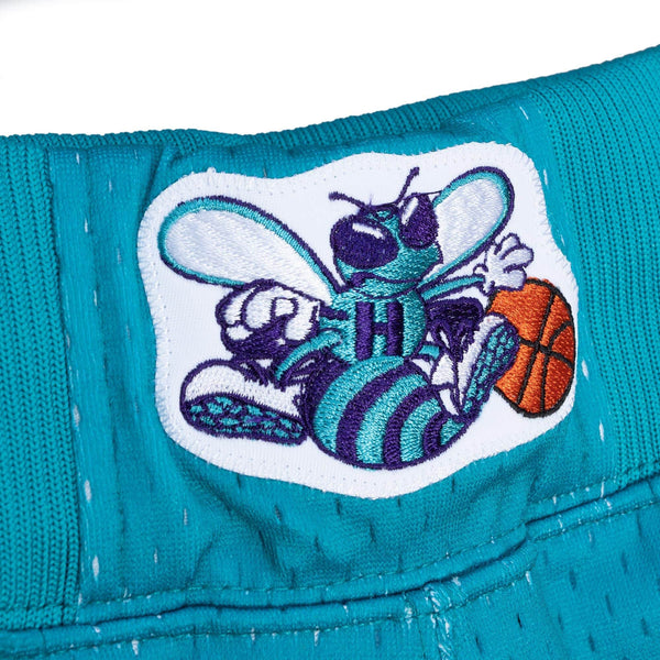 MITCHELL & NESS NBA AUTHENTIC ROAD SHORTS CHARLOTTE HORNETS 92-93