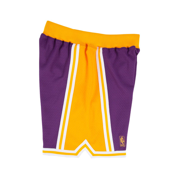 Mens Mitchell & Ness NBA AUTHENTIC ROAD SHORTS - LA LAKERS 96-97