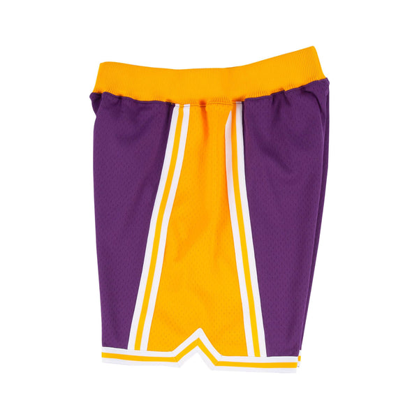 Mens Mitchell & Ness NBA AUTHENTIC ROAD SHORTS - LA LAKERS 96-97
