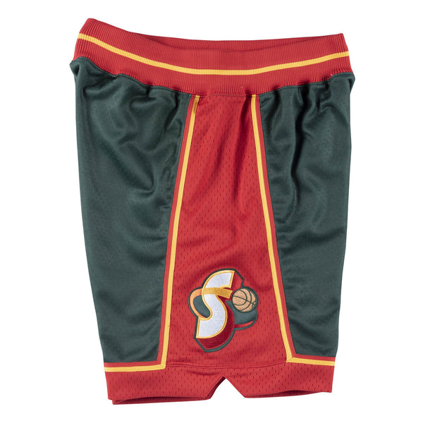 Mens Mitchell & Ness NBA AUTHENTIC ROAD SHORTS SUPERSONICS 95-96