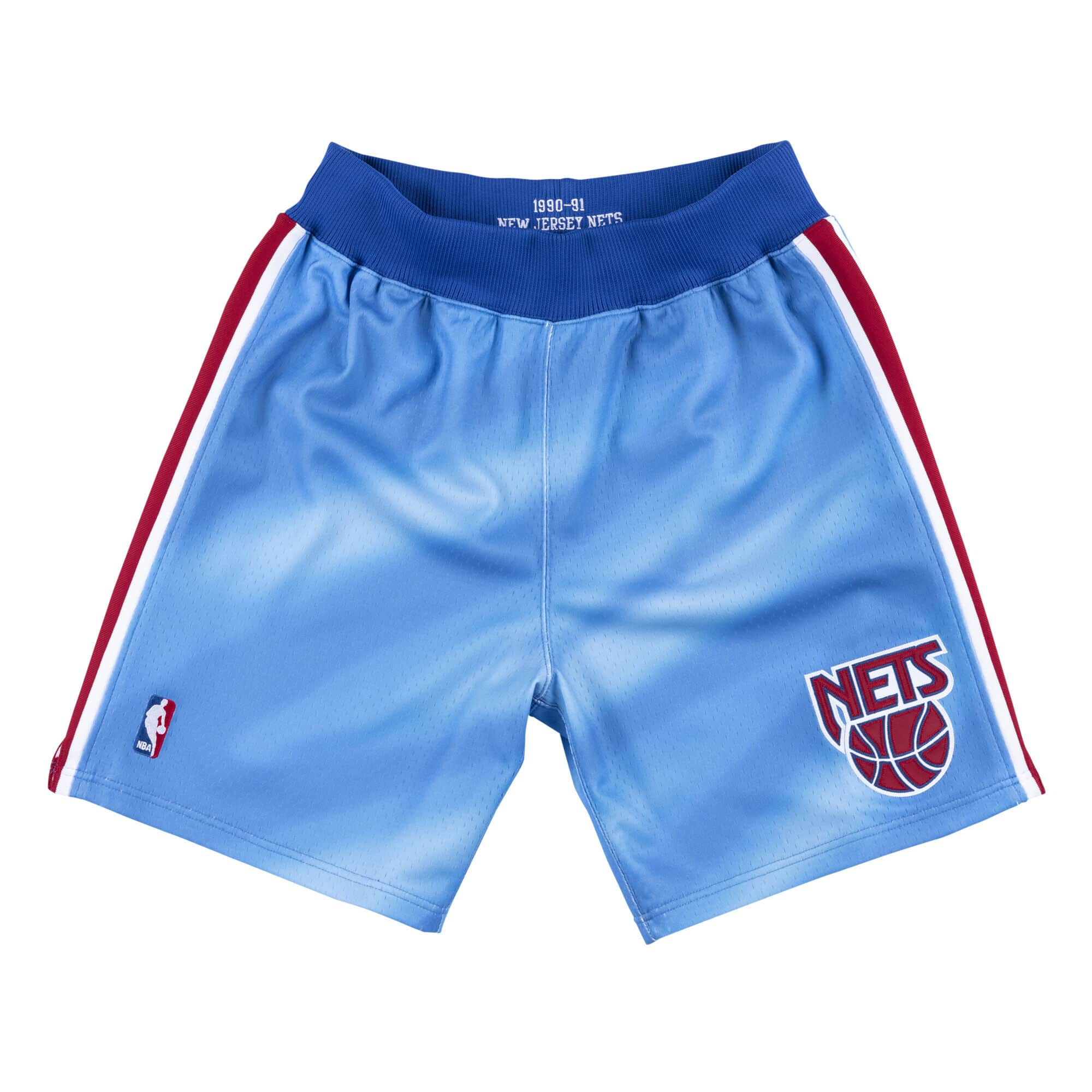 Mens Mitchell & Ness NBA AUTHENTIC SHORTS NETS 1990