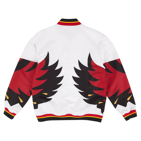 Mens Mitchell & Ness NBA AUTHENTIC WARM UP JACKET - ATLANTA HAWKS 95-96