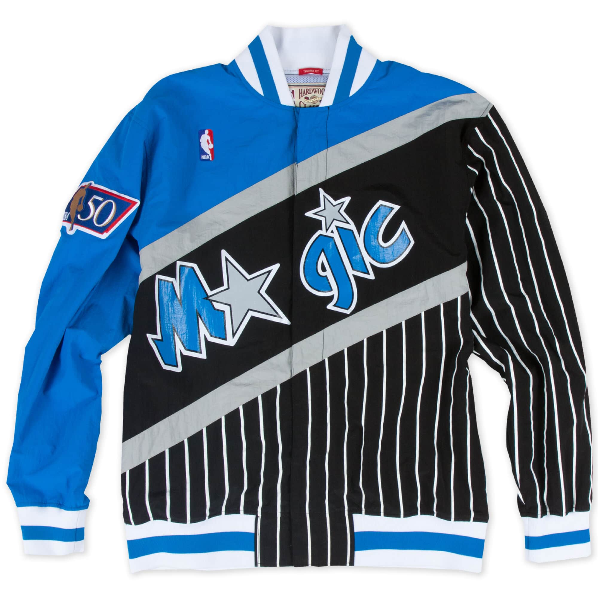 Mens Mitchell & Ness NBA AUTHENTIC WARM UP JACKET - ORLANDO MAGIC 96-97