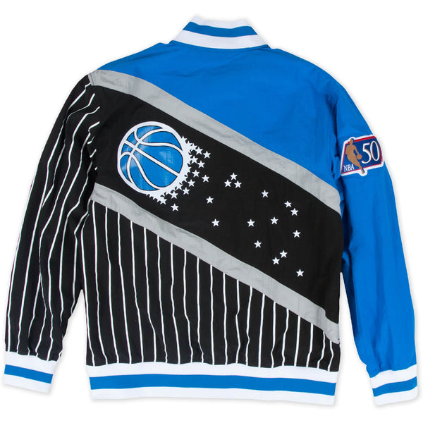 Mens Mitchell & Ness NBA AUTHENTIC WARM UP JACKET - ORLANDO MAGIC 96-97