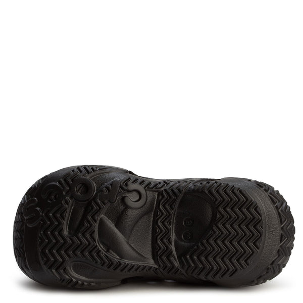 [211141-001] WOMENS CROCS CAGED CLOG 'BLACK'