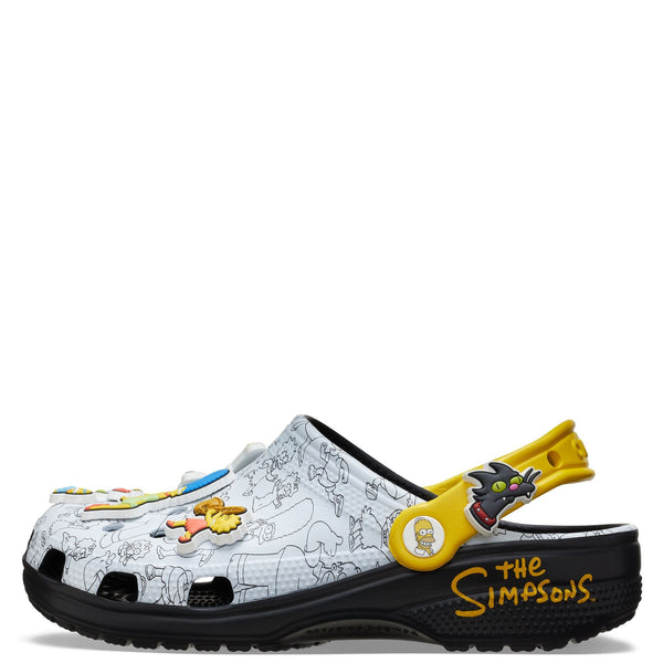 [211106-90H] Mens Crocs Classic Clog 'The Simpsons Intro Sequence'