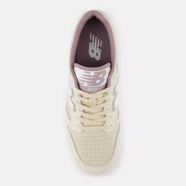 [BB480LHP] WOMENS NEW BALANCE 480 'TAN/PURPLE'