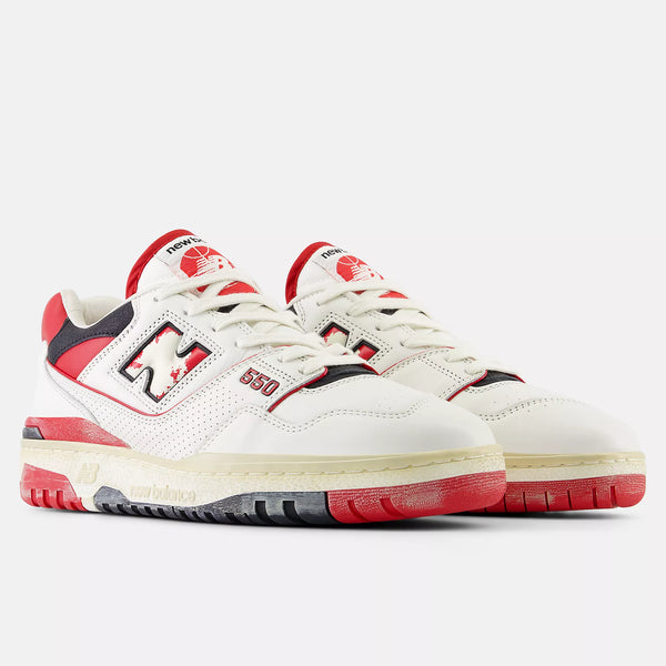 [BB550VGA] MENS NEW BALANCE 550 'VINTAGE PACK TEAM RED'