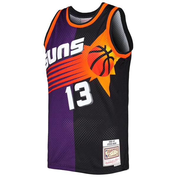 MITCHELL & NESS NBA SPLIT SWINGMAN JERSEY PHOENIX SUNS 1996 STEVE NASH