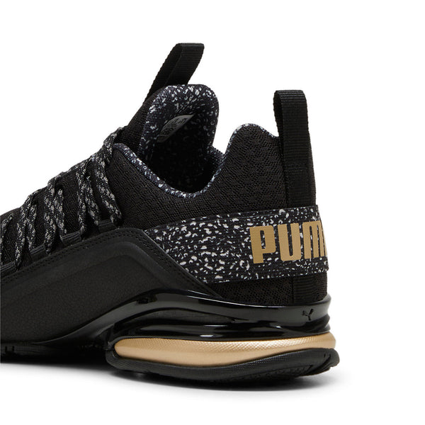 [310129-01] WOMENS PUMA AXELION MINIMA LEOPARD