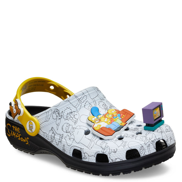 [211106-90H] Mens Crocs Classic Clog 'The Simpsons Intro Sequence'