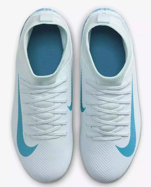 [FQ8318-400] GRADE SCHOOL NIKE MERCURIAL SUPERFLY 10 CLUB MG 'GLACIER BLUE BLUE ORBIT (GS)'